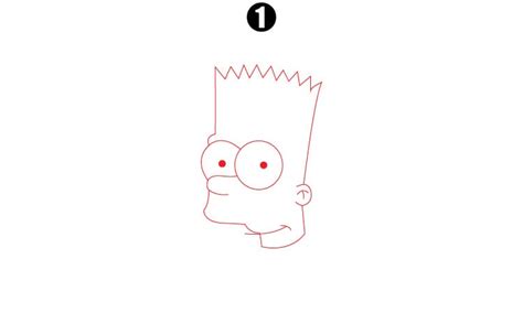 Bart Simpson Drawing A Step By Step Guide Cool Drawing Idea