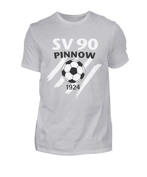 Sv Pinnow T Shirt Brosse Gris Boutique Des Fans Club