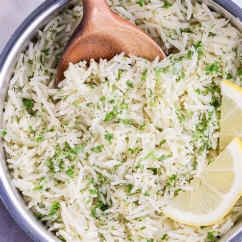 Easy Greek Lemon Rice With Fresh Herbs Evolving Table