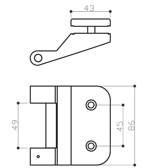 HORI Glastür 8 mm ESG Klarglas Komplettset