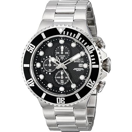 Invicta Men S 18906 Pro Diver Analog Display Japanese Quartz Silver