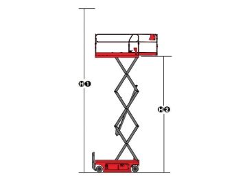 Electric Self Propelled Scissor Lift Xe C Series Manufacturer Cloud