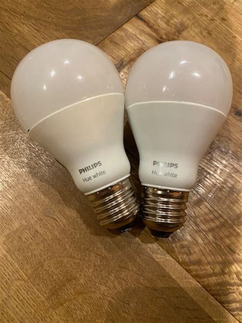 2x PHILIPS HUE LED Birnen E27 White Ambiance E27 Bluetooth Kaufen