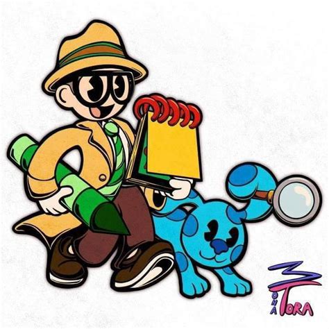 Blue's Clues And You! Steve And Blue Solving Clues by ...