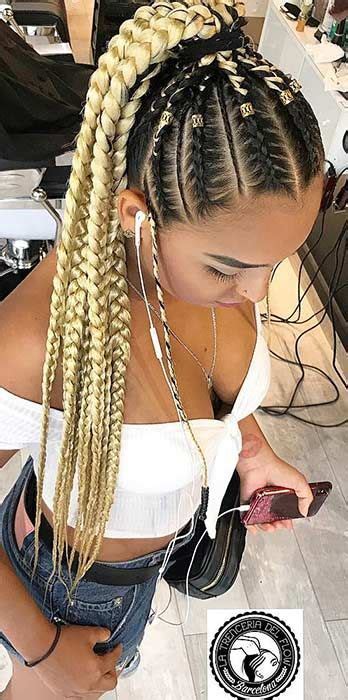 25 Braid Hairstyles With Weave That Will Turn Heads Stayglam Weave