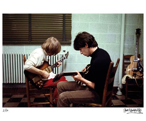 Brian Jones And Keith Richards Backstage 1965 — Limited Edition Print Gered Mankowitz