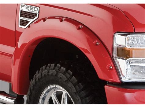 2008 2010 F250 And F350 Super Duty Bushwacker Pocket Style Fender Flares 20917 02