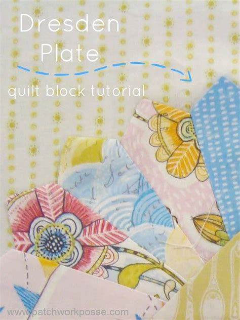 How To Make Your Own Dresden Plate Template Patchwork Posse