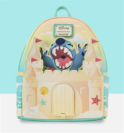 Loungefly Disney Lilo & Stitch Sandcastle Beach Surprise Mini Backpack