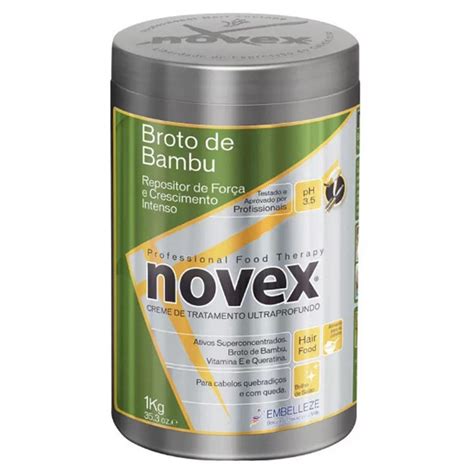 Creme De Tratamento Novex Broto Bambu 400g