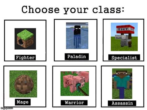 Cursed Minecraft Meme Choose Your Fighter Minecraft Fan Art 45040643