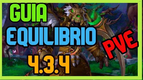 Guia Druida Equilibrio Pve World Of Warcraft Youtube