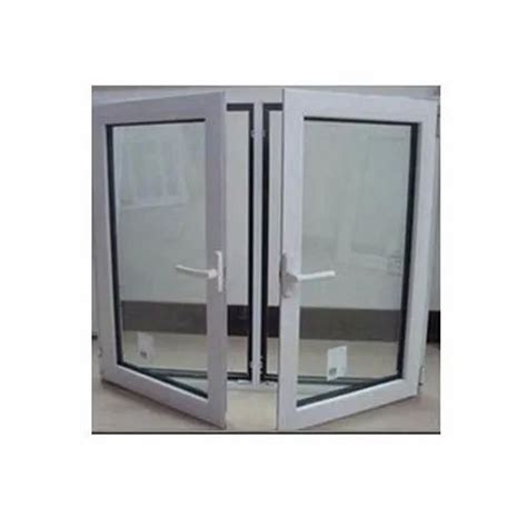 Hinged White Upvc Double Door Window At Rs Square Feet In Hyderabad