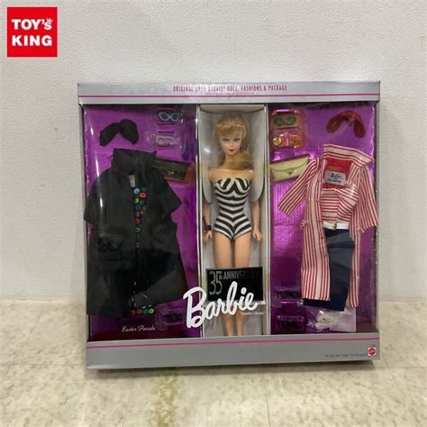 Yahooオークション 1円〜 未開封 マテル Barbie 35th Anniversary