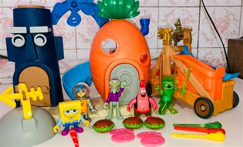 Imaginext Bob Esponja Casa Abacaxi Brinquedo Fisher Price Usado