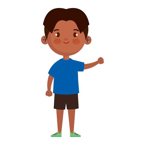 Boy Standing Up Clip Art