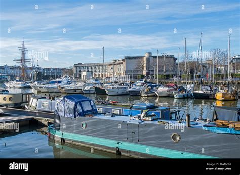 Bristol Floating Harbour West Of England Uk Stock Photo Alamy