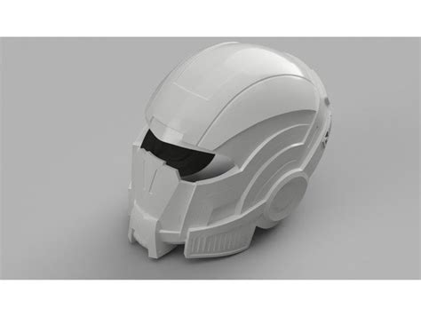 Mass Effect N7 Breather Helmet 3d Printing Model Premium Stl File