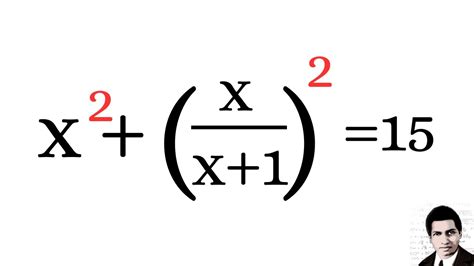 A Very Nice Rational Equation Math Olympiads Youtube