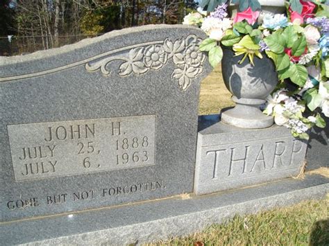 John Henry Tharp 1888 1963 Find A Grave Memorial