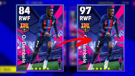 How To Trained Max O Dembele In EFootball 2023 97 Rated O Dembele In