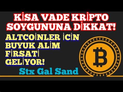 SOYGUNA DIKKAT KISA VADE DUSUS SONRASINDA DEV ALIM FIRSATI GELIYOR SON