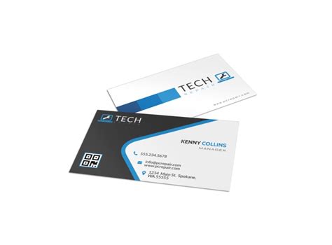 Computer Visiting Card Sample