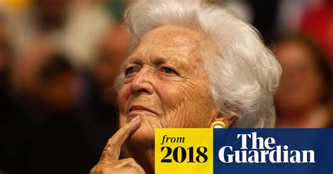 Former Us First Lady Barbara Bush Dies Aged 92 Video Us News The