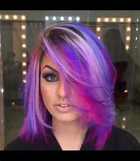 Pin By Kima On Hairstyles Vivid Hair Color Hair Long Hair Styles