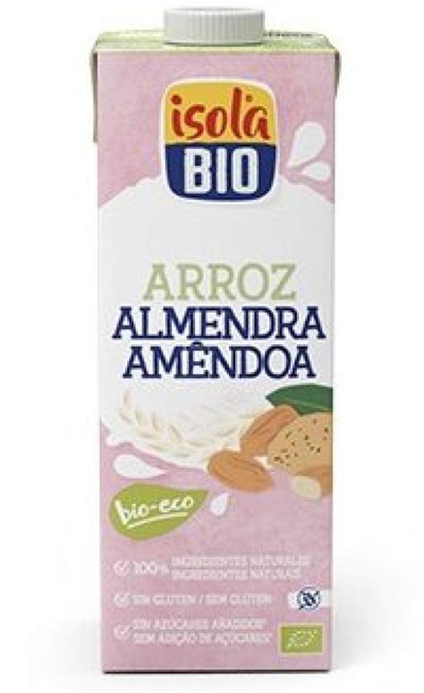 Bebida De Arroz Com AmÊndoa Bio Isola 1l Biocabaz Cabazes BiolÓgicos