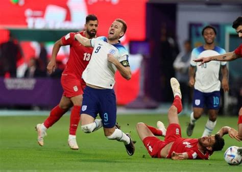 Inggris Vs Iran The Three Lions Menang Telak 6 2