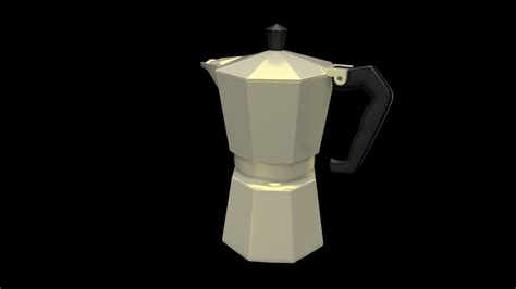 Cafetera Italiana Bialetti - Free 3D Model by FRotondi