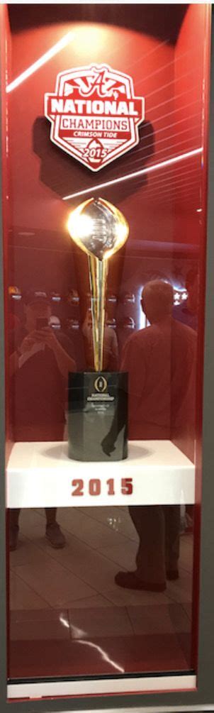 Alabama Football National Championship Trophy