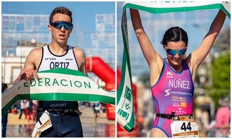 Sergio Ortiz Y Laura N Ez Vencen En El Xxxv Triatl N Califas De Hierro