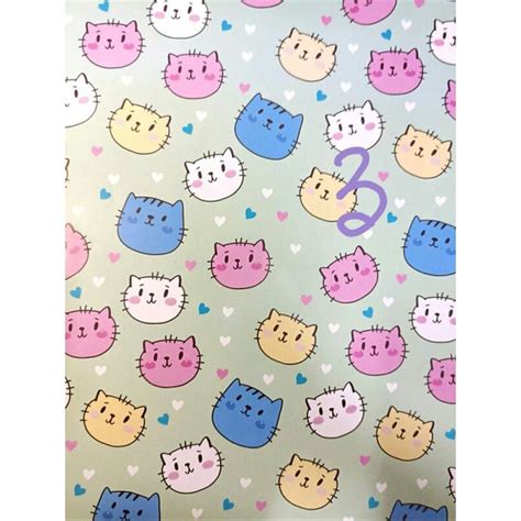 Jual KERTAS KADO MOTIF KARTUN UNIK TEBAL Shopee Indonesia