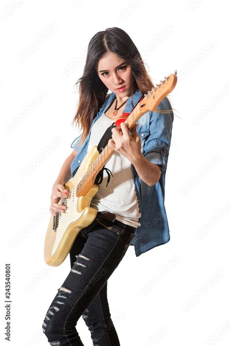 Girl With Guitar