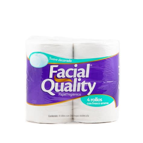 Papel Higienico Facial Quality Rollos Soriana