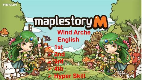 Maplestory M Korea Full English Wind Archer 1st 2nd 3rd 4th