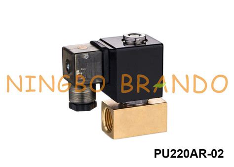 Pu Ar Shako Type Brass Solenoid Valve Way Nc Vdc Vac