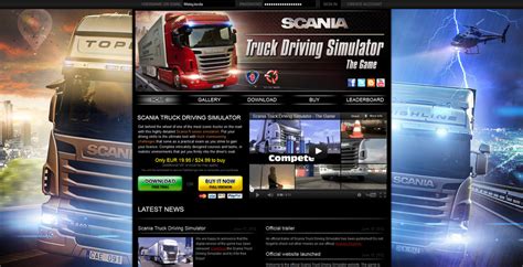 SCS Software's blog: Scania Truck Driver Simulator now online