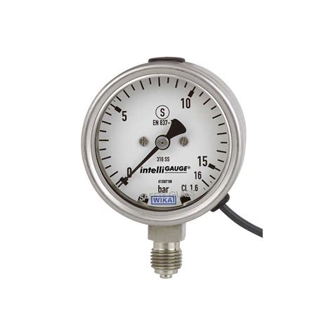 Wika Pgt Bourdon Tube Pressure Gauge With Output Signal Ics