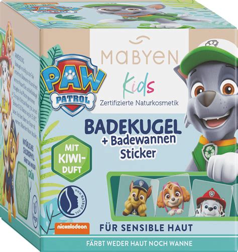 Mabyen Kinder Badezusatz Badekugel Paw Patrol 1 St dauerhaft günstig