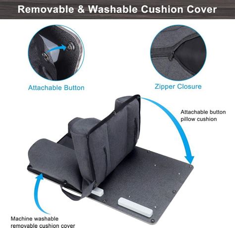 NEARPOW Plateau Pour Ordinateur Portable Avec Coussin Support