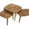 Contemporary Coffee Table Copenhagen Oasiq Teak Wooden