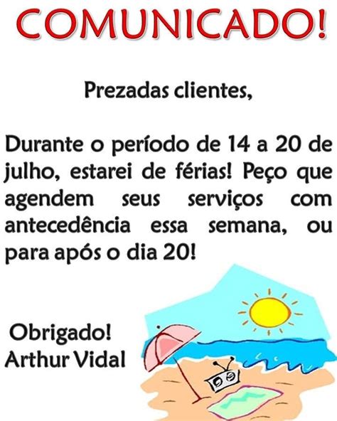 Comunicado Urgente Agendem Seus Servi Os Antecipadamente