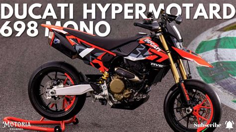 Ducati Hypermotard Mono First Look At The New Single Cylinder