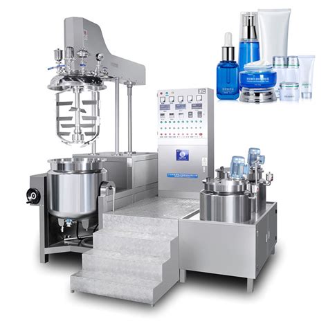 Cosmetics Industrial Snail Slime Emulsifier Vacuum Homogenizer Mixer