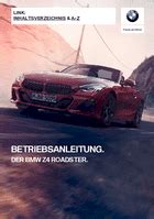 Bmw Z Betriebsanleitung Pdf Manual Pages