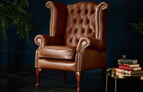 Scroll Wing Chair | The Chesterfield Company