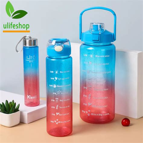 Ulife Buy Take Aesthetic Glitter Water Bottle Tumbler With Straw